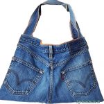 Jeans upcycling Tasche
