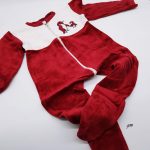Vintage Baby Strampler rot